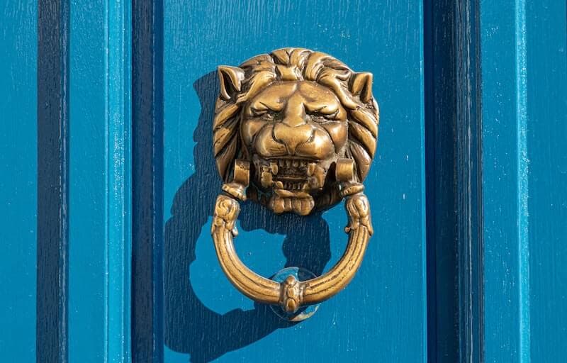 Cerradura de una casa